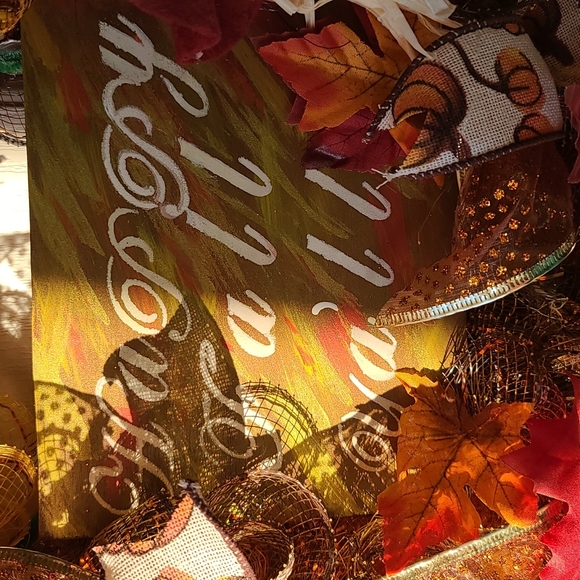 Fall wreath - Picture 2 of 11